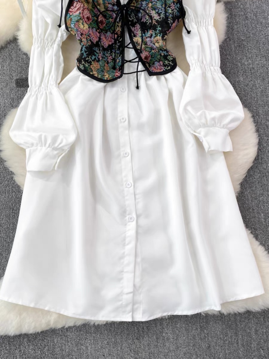 Glitz and glamour shirt dress & corset SDZZ845 images